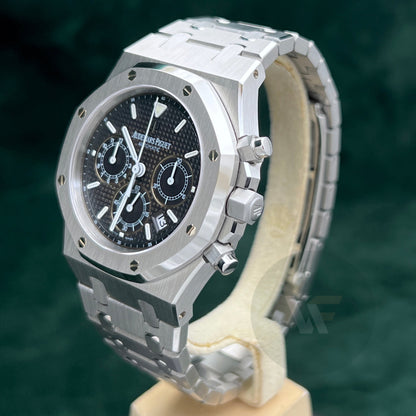 Audemars Piguet Royal Oak Chrono 25860St Microtapisserie Blu Tropical