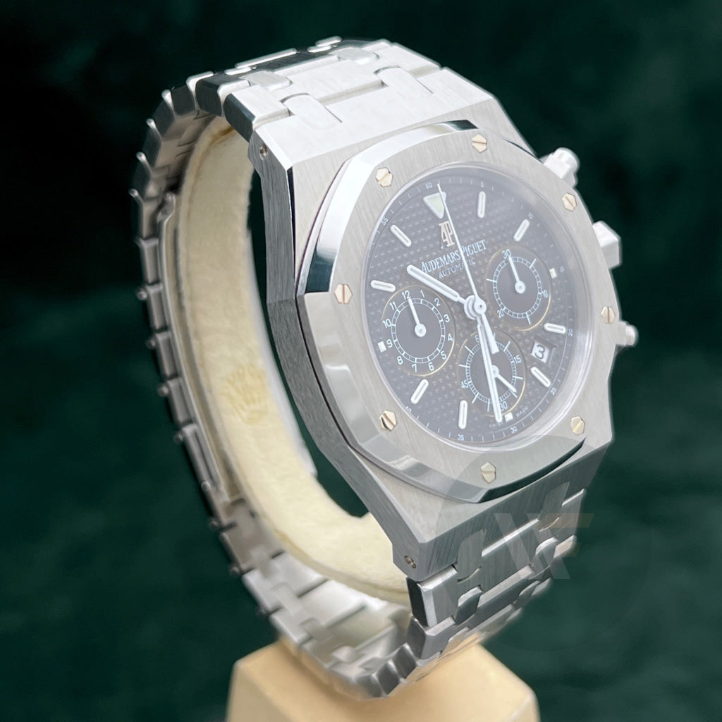 Audemars Piguet Royal Oak Chrono 25860St Microtapisserie Blu Tropical