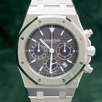 Audemars Piguet Royal Oak Chrono 25860St Microtapisserie Blu Tropical