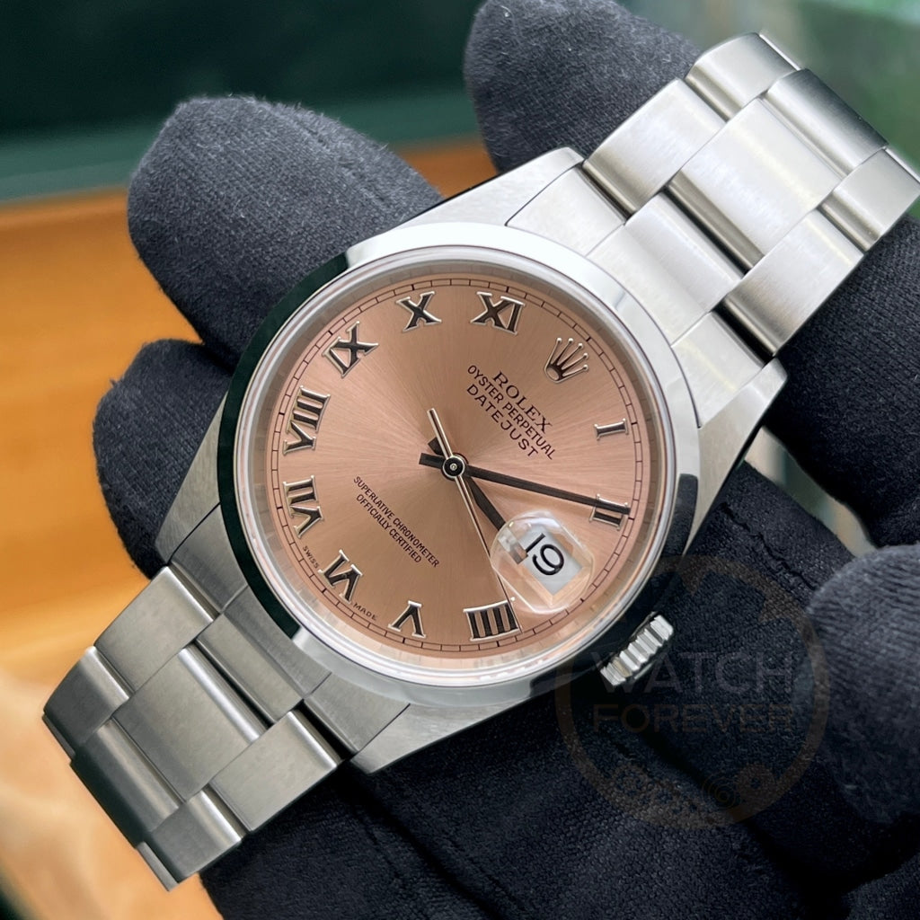 Rolex Datejust 16200 Rosa Oyster