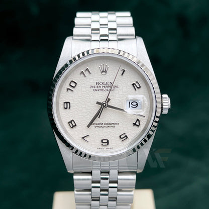 Rolex Datejust 16234 Jubilee Avorio ’Computer’