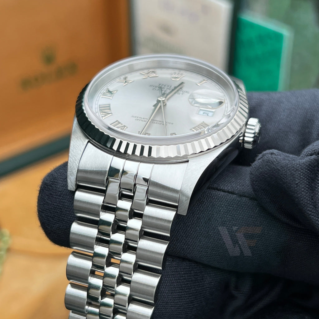 Rolex Datejust 16234 Jubilee Grigio Romani