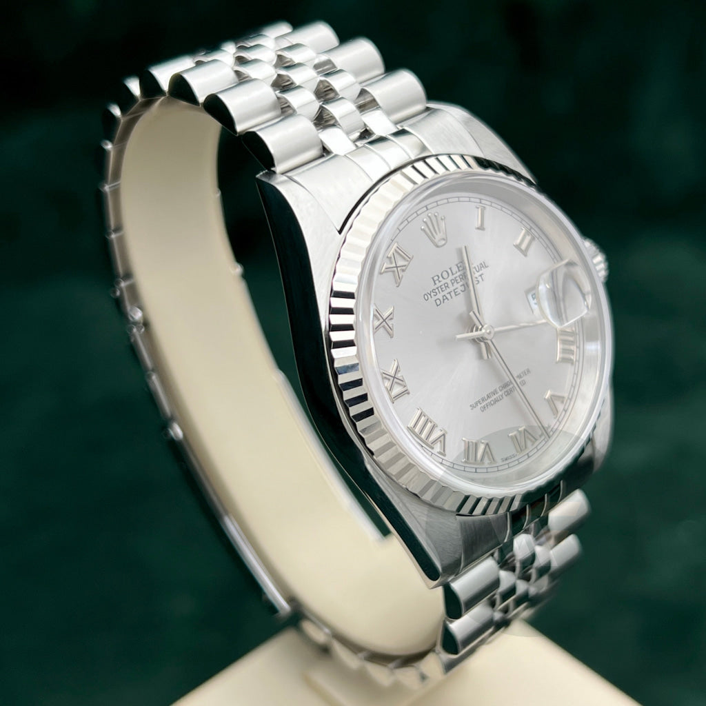 Rolex Datejust 16234 Jubilee Grigio Romani