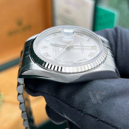 Rolex Datejust 16234 Jubilee Grigio Romani