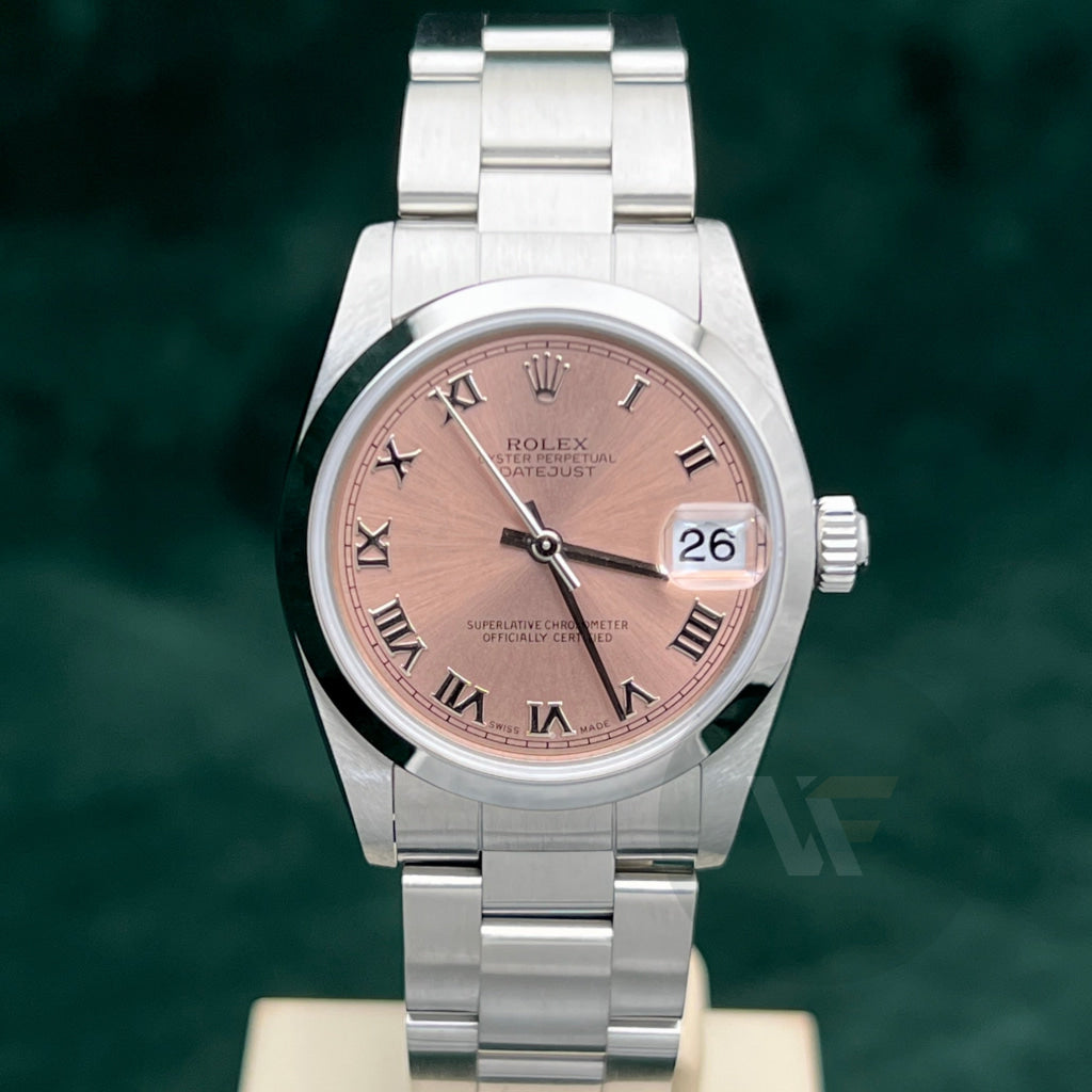 Rolex Datejust 78240 Oyster Rosa Romani 31 Mm