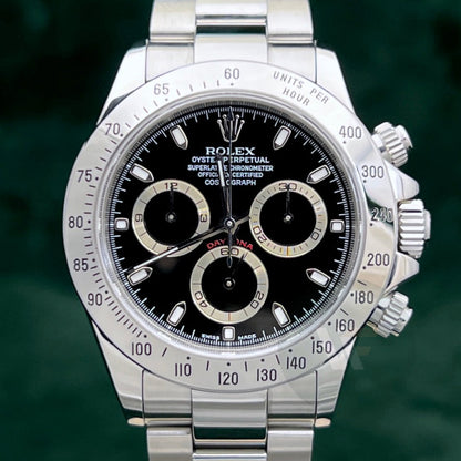 Rolex Daytona 116520 Slim Hands Nero