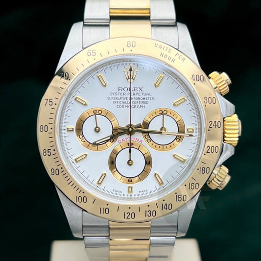 Rolex Daytona 16523 Zenith Bianco