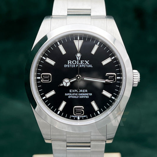 Rolex Explorer 214270 Nero 39 Mm