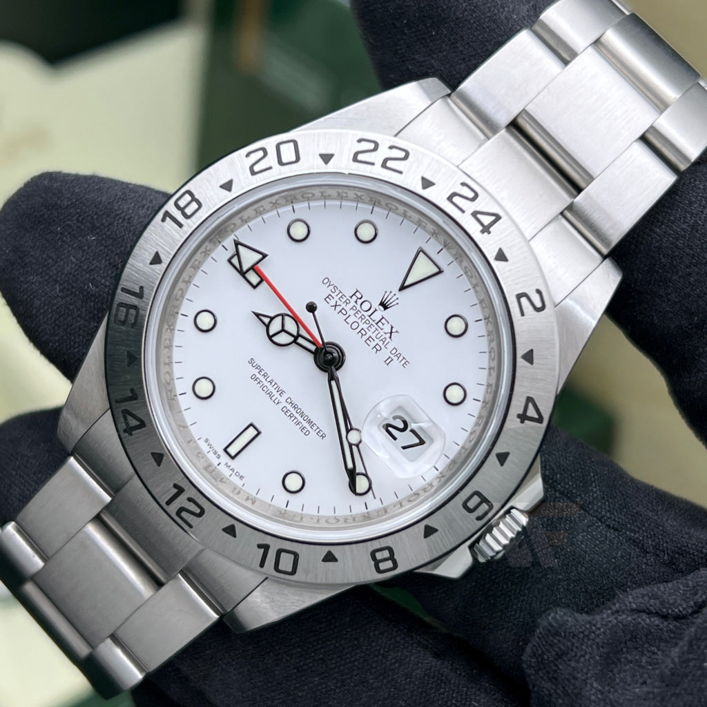 Rolex Explorer Ii 16570 Rrr 3186 Bianco