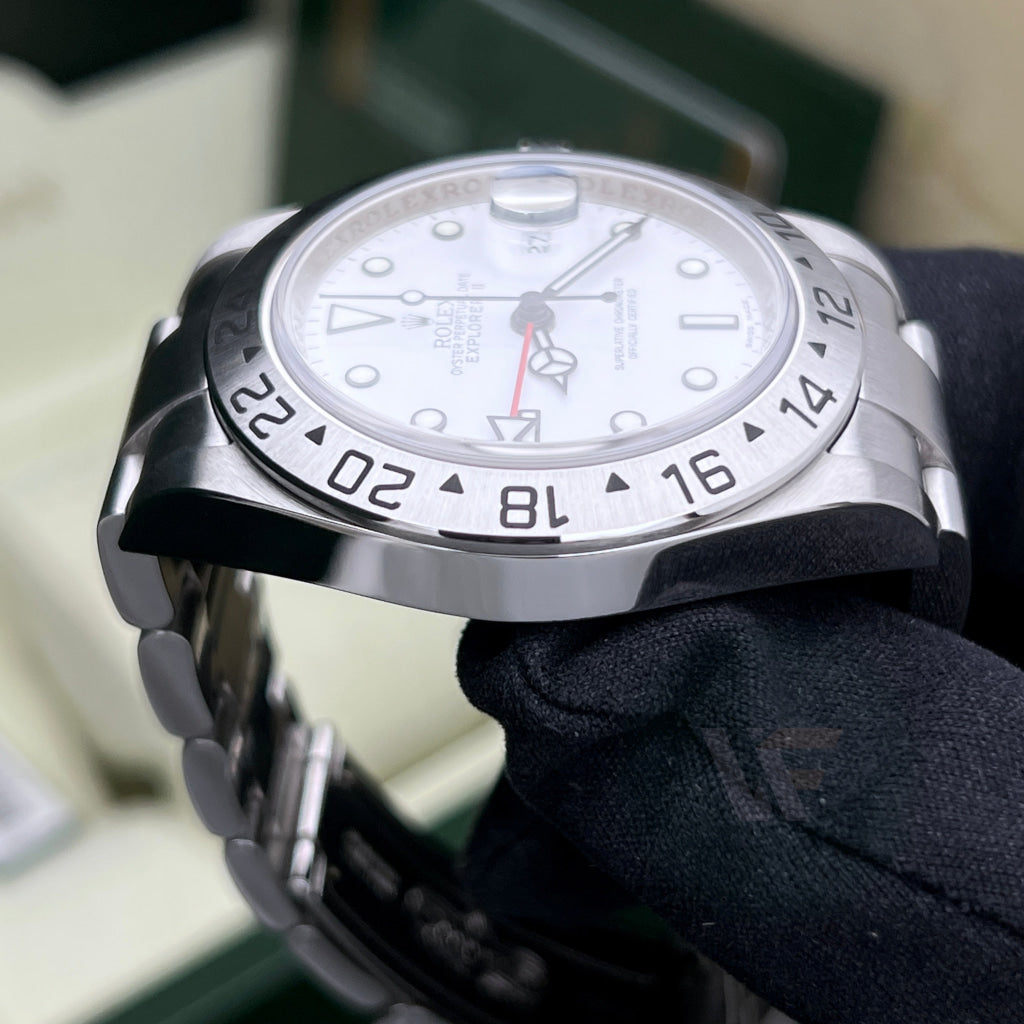 Rolex Explorer Ii 16570 Rrr 3186 Bianco