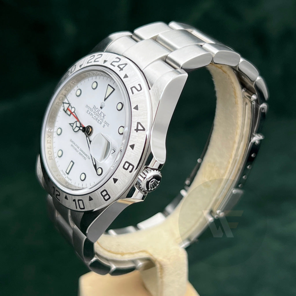 Rolex Explorer Ii 16570 Rrr 3186 Bianco