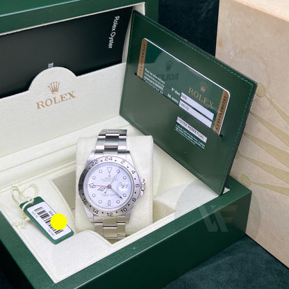 Rolex Explorer Ii 16570 Rrr 3186 Bianco