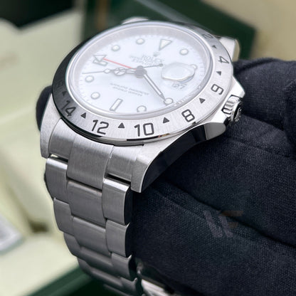 Rolex Explorer Ii 16570 Rrr 3186 Bianco