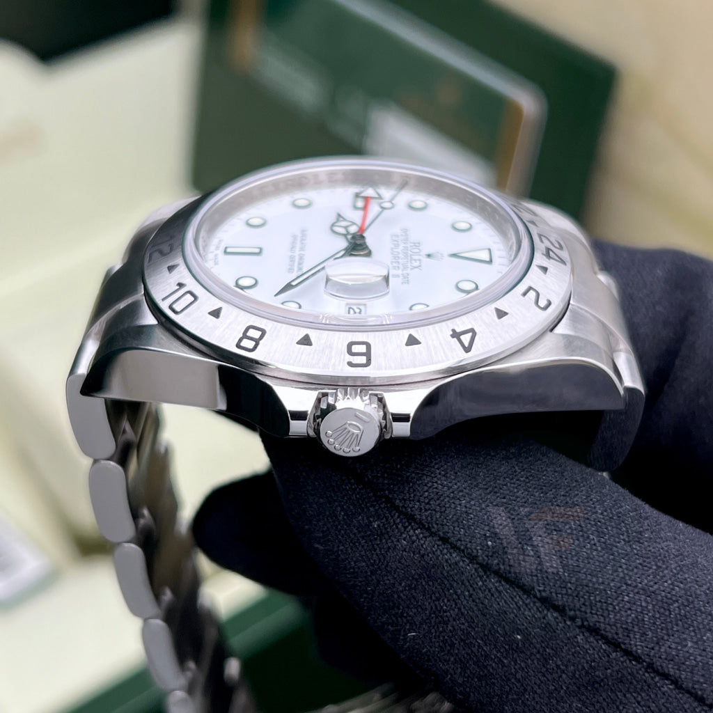 Rolex Explorer Ii 16570 Rrr 3186 Bianco