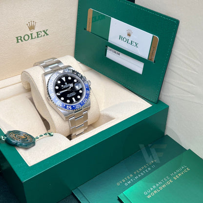 Rolex Gmt Master Ii 116710Blnr Batman Oyster Nos Con Pellicole