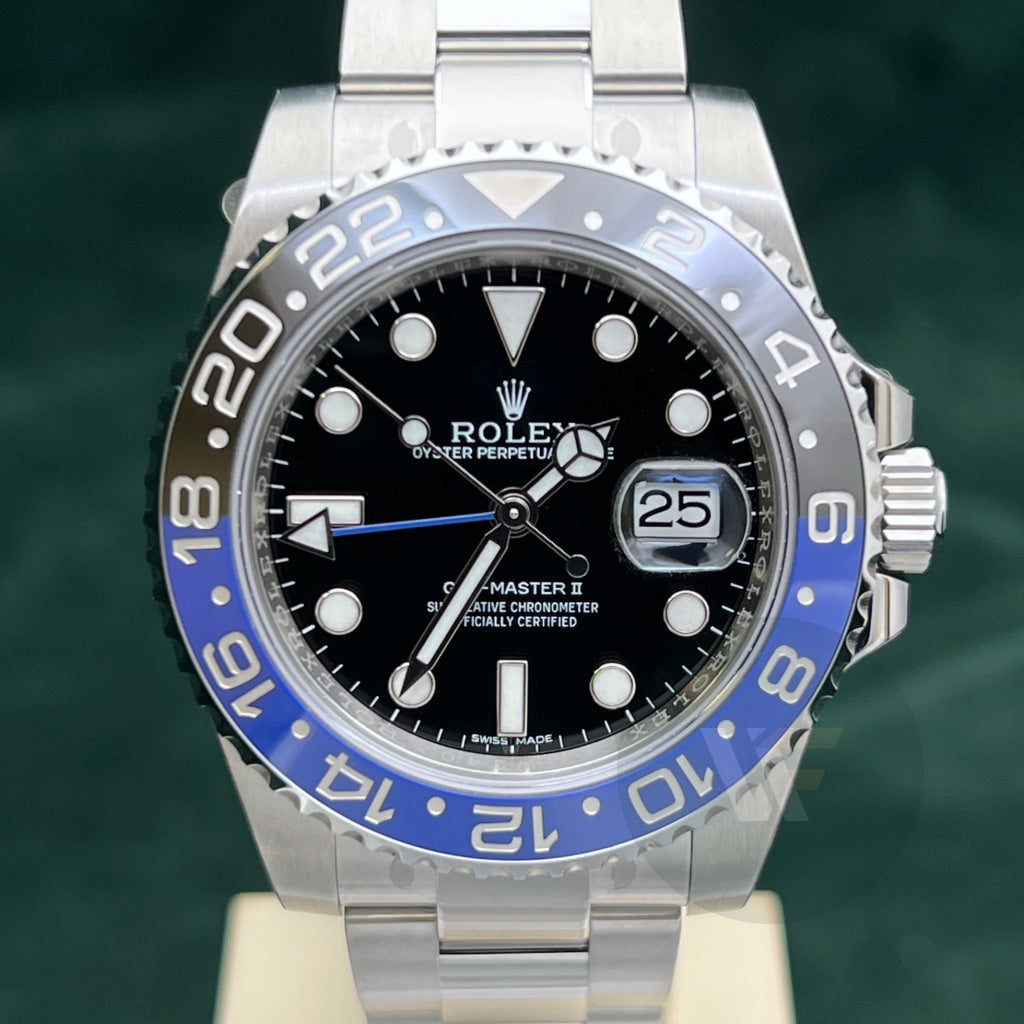 Rolex Gmt Master Ii 116710Blnr Batman Oyster Nos Con Pellicole