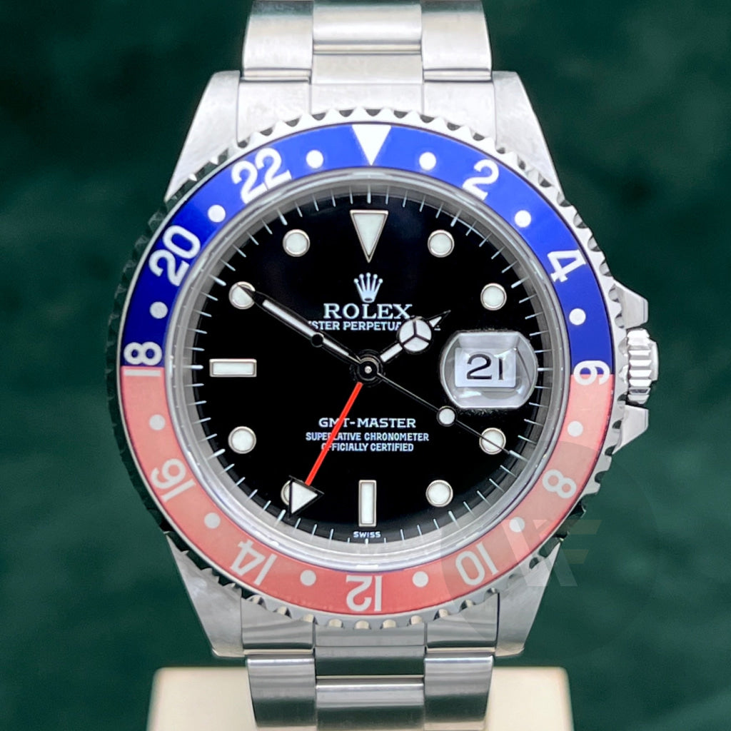 Rolex Gmt Master Ii 16700 Pepsi Swiss Only