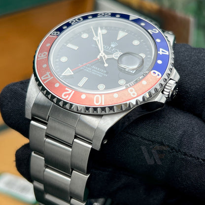 Rolex Gmt Master Ii 16700 Pepsi Swiss Only