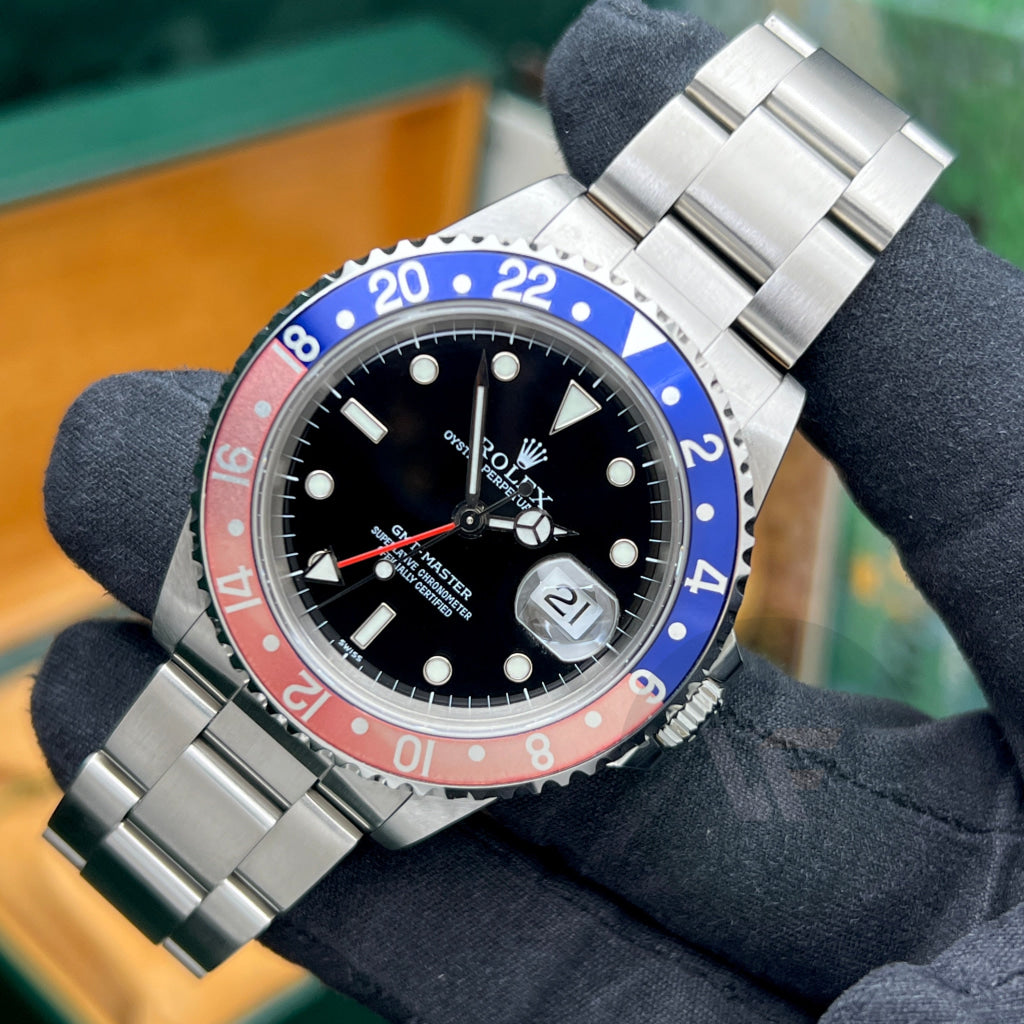 Rolex Gmt Master Ii 16700 Pepsi Swiss Only