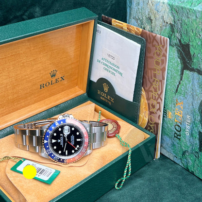 Rolex Gmt Master Ii 16700 Pepsi Swiss Only