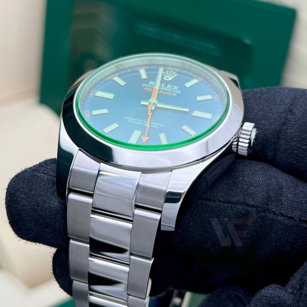 Rolex Milgauss 116400Gv Blu Z 2022