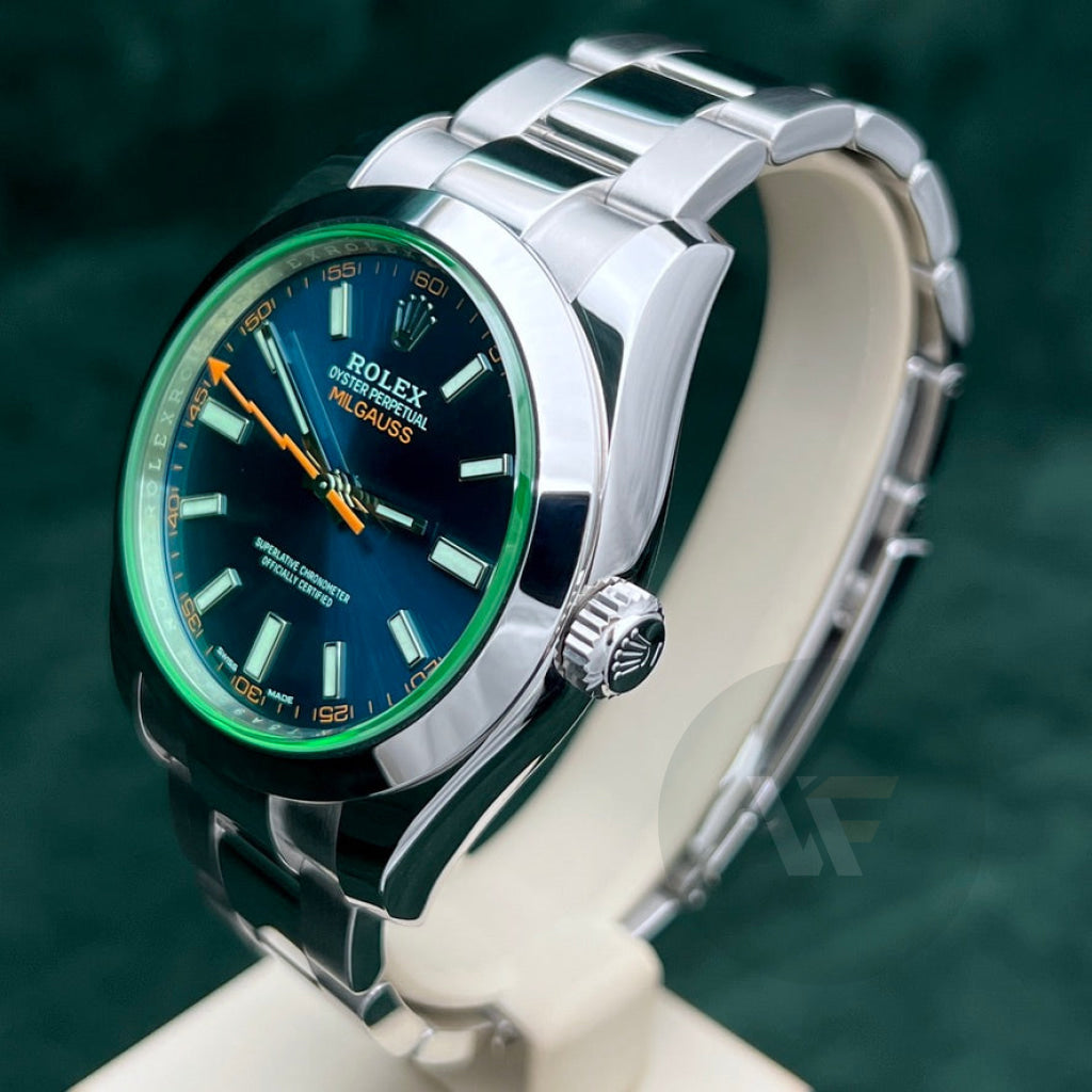 Rolex Milgauss 116400Gv Blu Z 2022