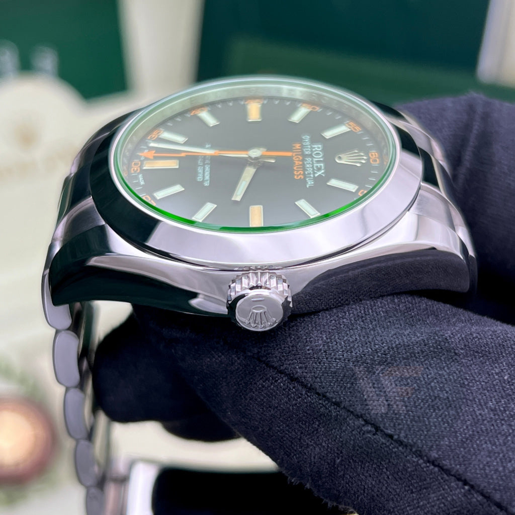 Rolex Milgauss 116400Gv Vetro Verde 2011