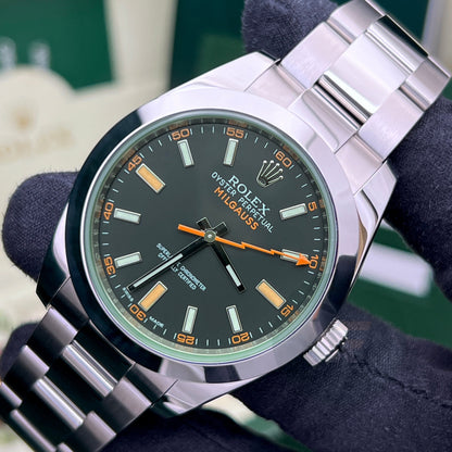 Rolex Milgauss 116400Gv Vetro Verde 2011