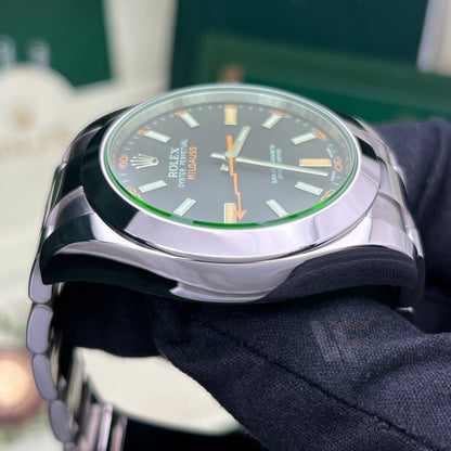 Rolex Milgauss 116400Gv Vetro Verde 2011