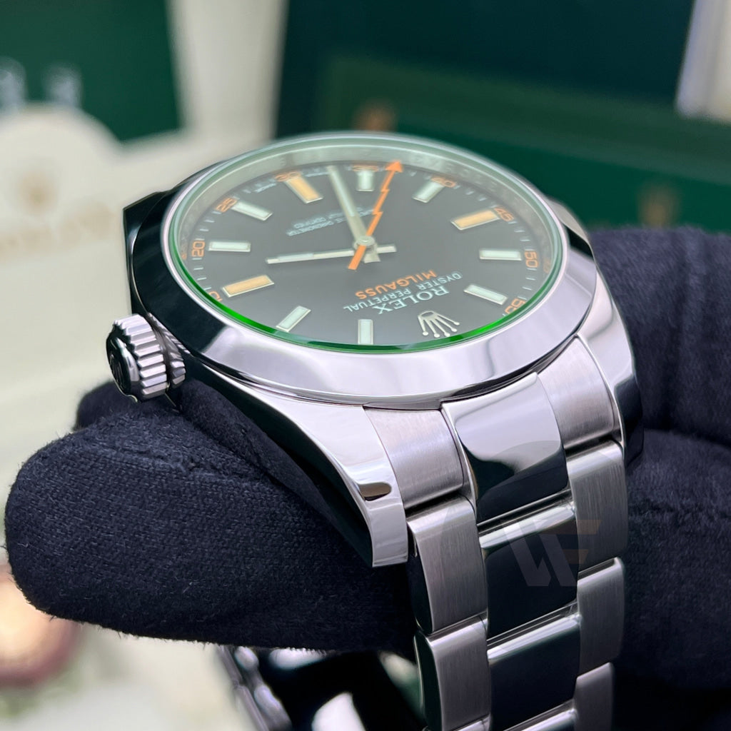 Rolex Milgauss 116400Gv Vetro Verde 2011