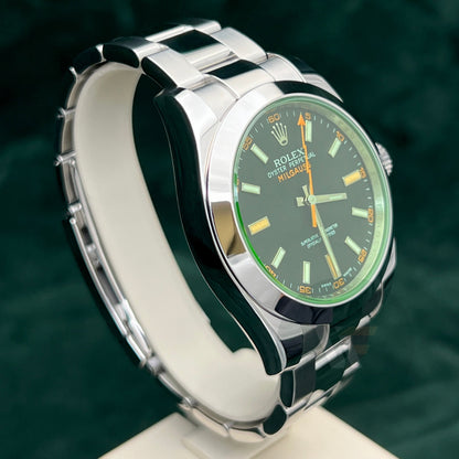 Rolex Milgauss 116400Gv Vetro Verde 2011