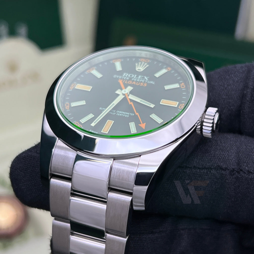 Rolex Milgauss 116400Gv Vetro Verde 2011