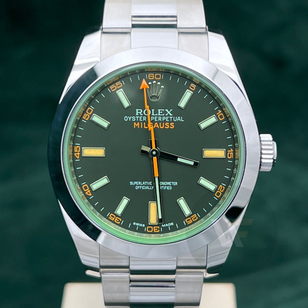 Rolex Milgauss 116400Gv Vetro Verde 2011