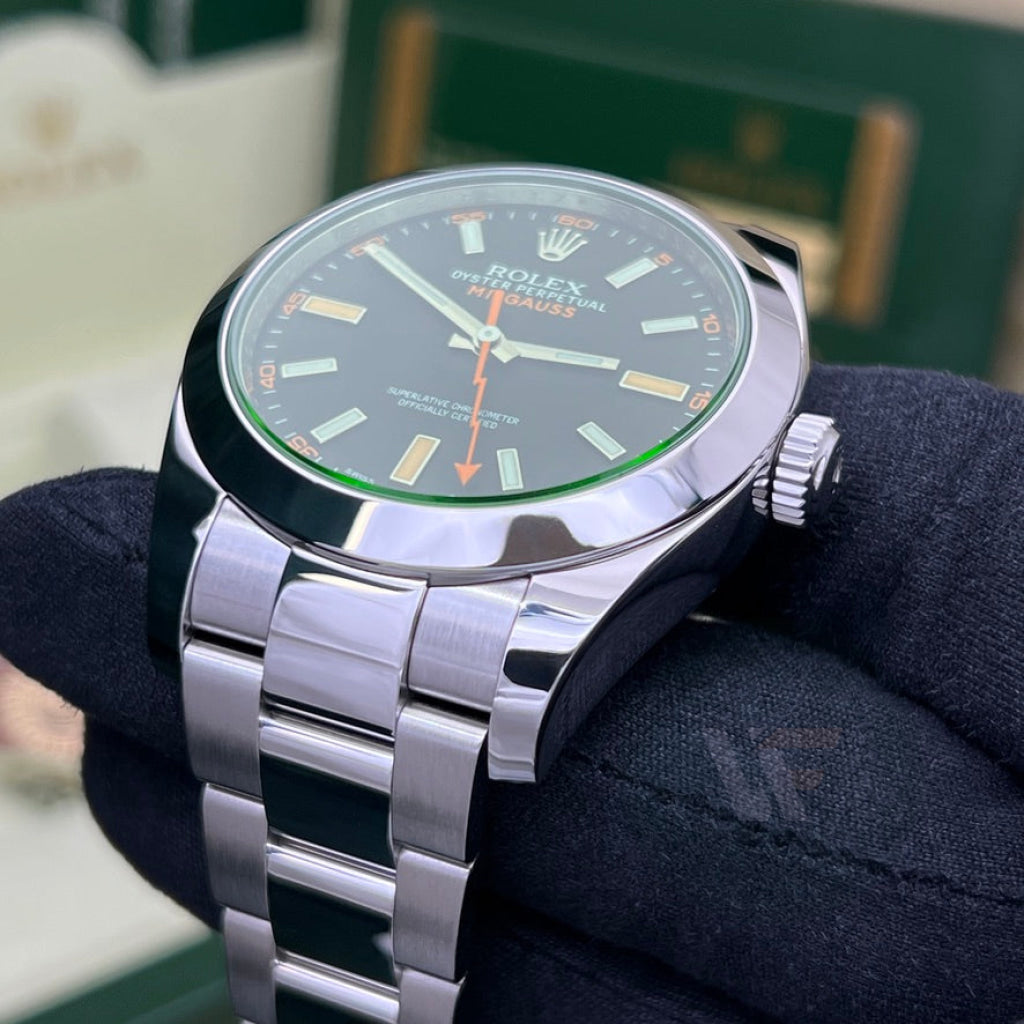 Rolex Milgauss 116400Gv Vetro Verde 2013