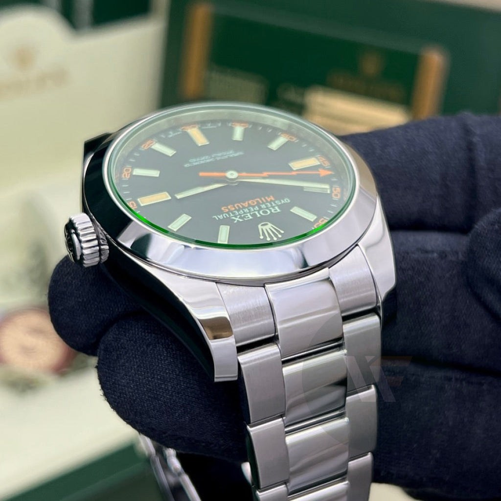 Rolex Milgauss 116400Gv Vetro Verde 2013