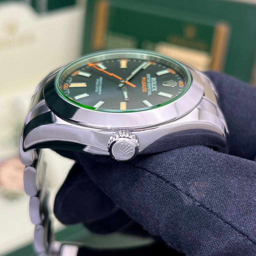 Rolex Milgauss 116400Gv Vetro Verde 2013