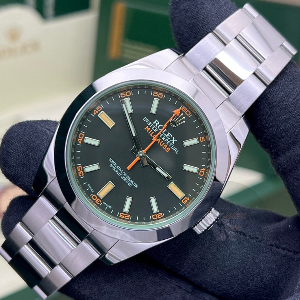 Rolex Milgauss 116400Gv Vetro Verde 2013