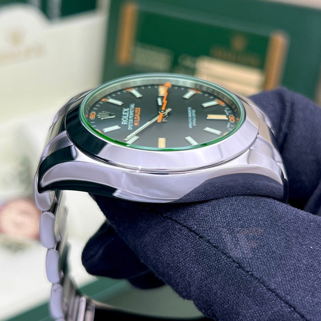 Rolex Milgauss 116400Gv Vetro Verde 2013