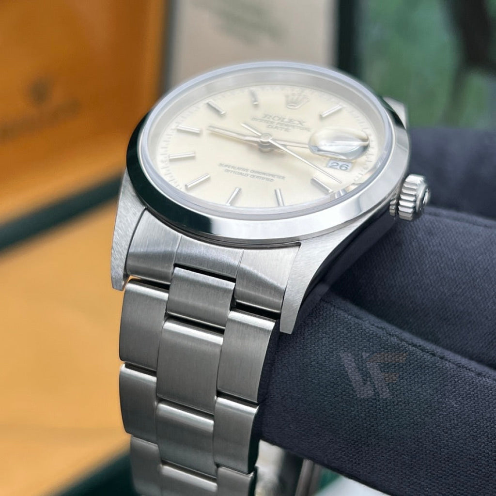 Rolex Oyster Perpetual Date 15200 Argento