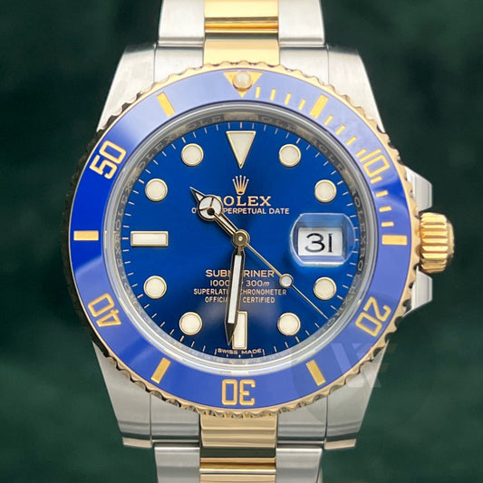 Rolex Submariner Date 116613Lb Blu Ceramica 2016