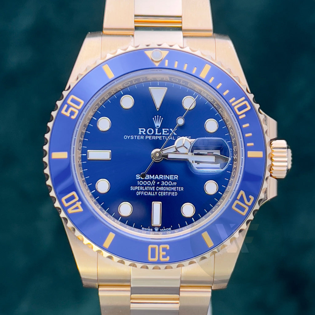 Rolex Submariner Date 126618Lb Blu Oro Giallo