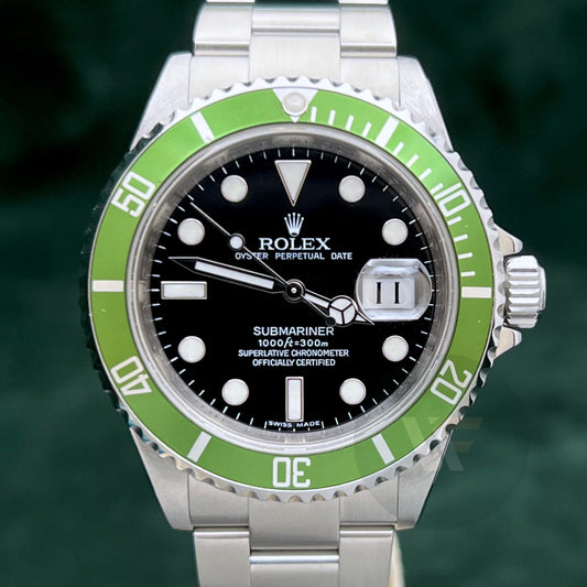 Rolex Submariner Date 16610Lv Kermit Rrr 2008