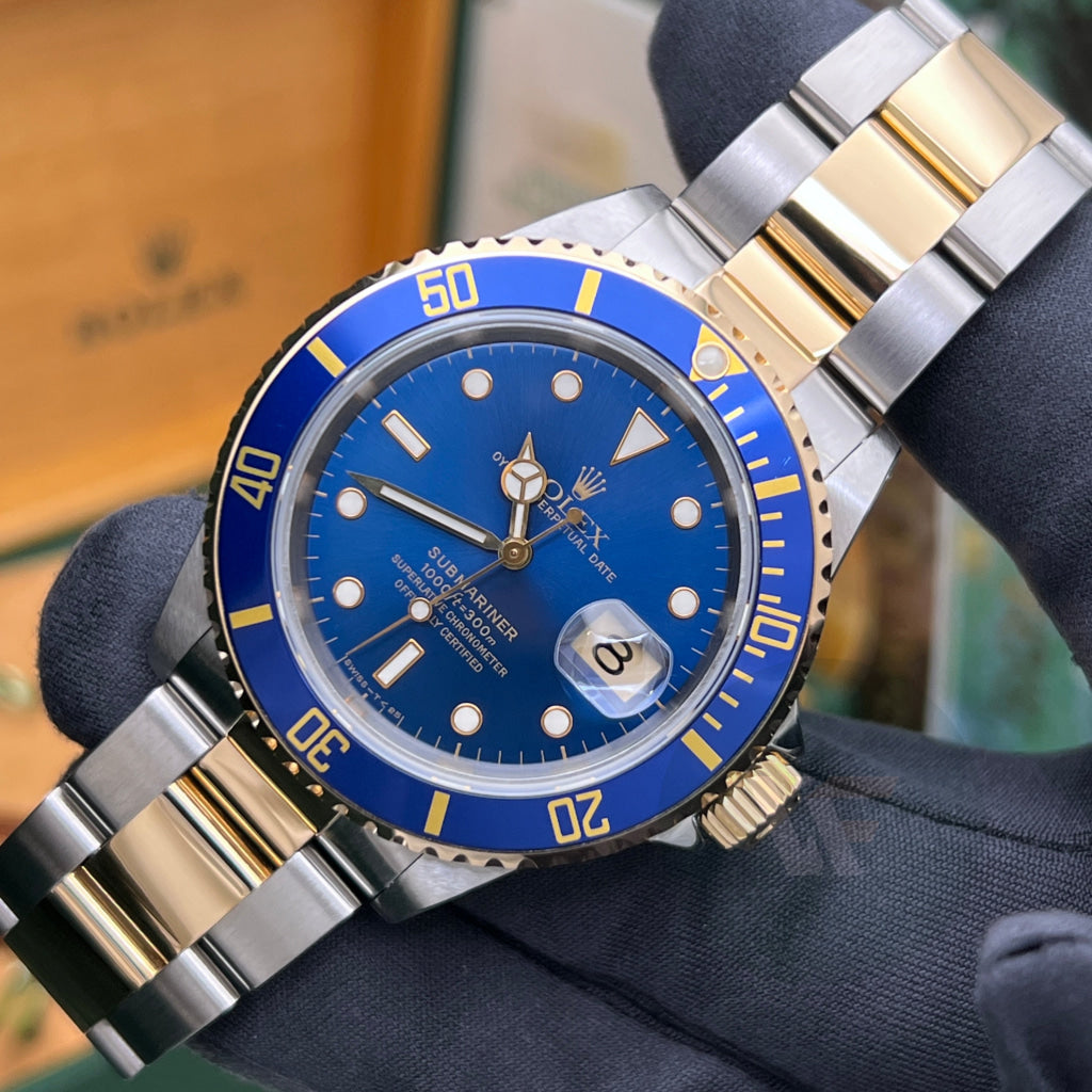 Rolex Submariner Date 16613 Blu