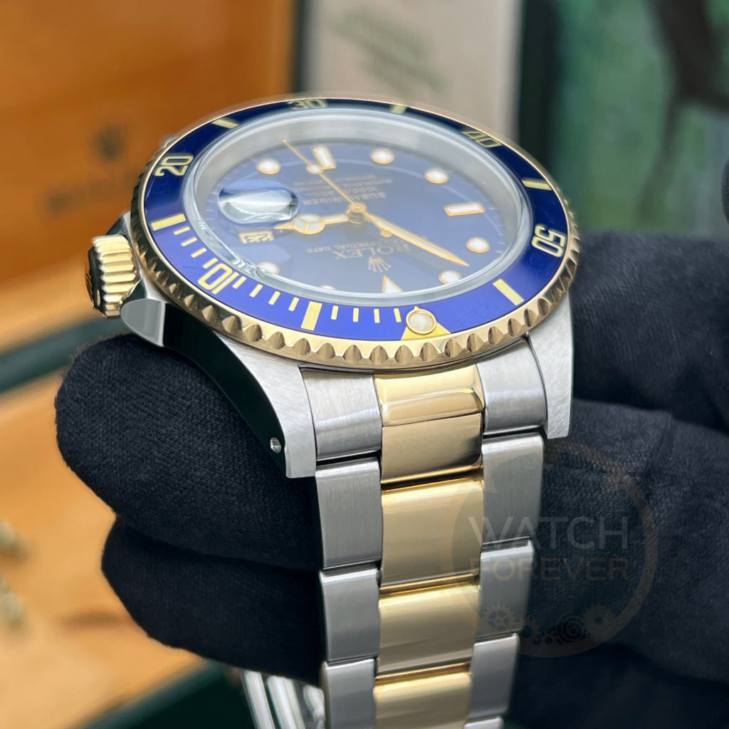 Rolex Submariner Date 16613 Blu W5